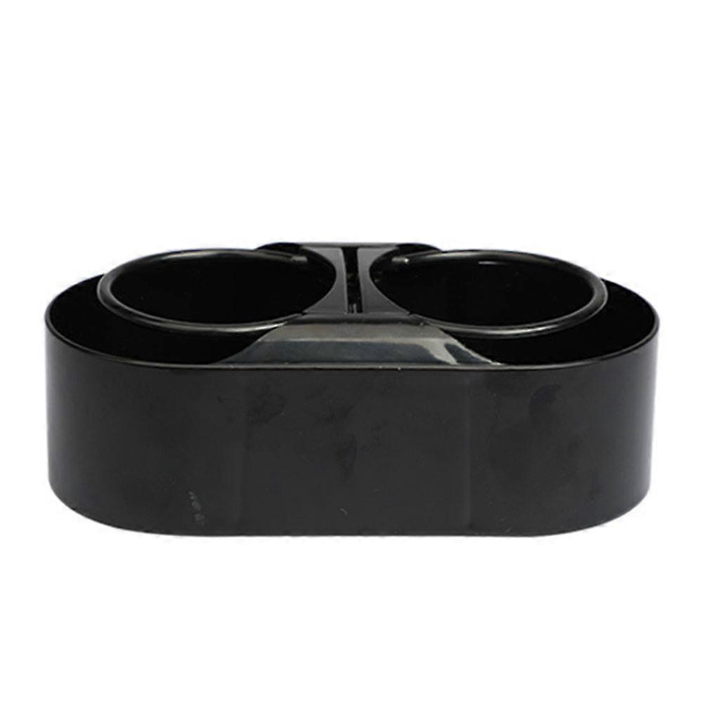 Car Plastic Double-Hole Drink Cup Holder Multifunctional Beverage Cup Rack