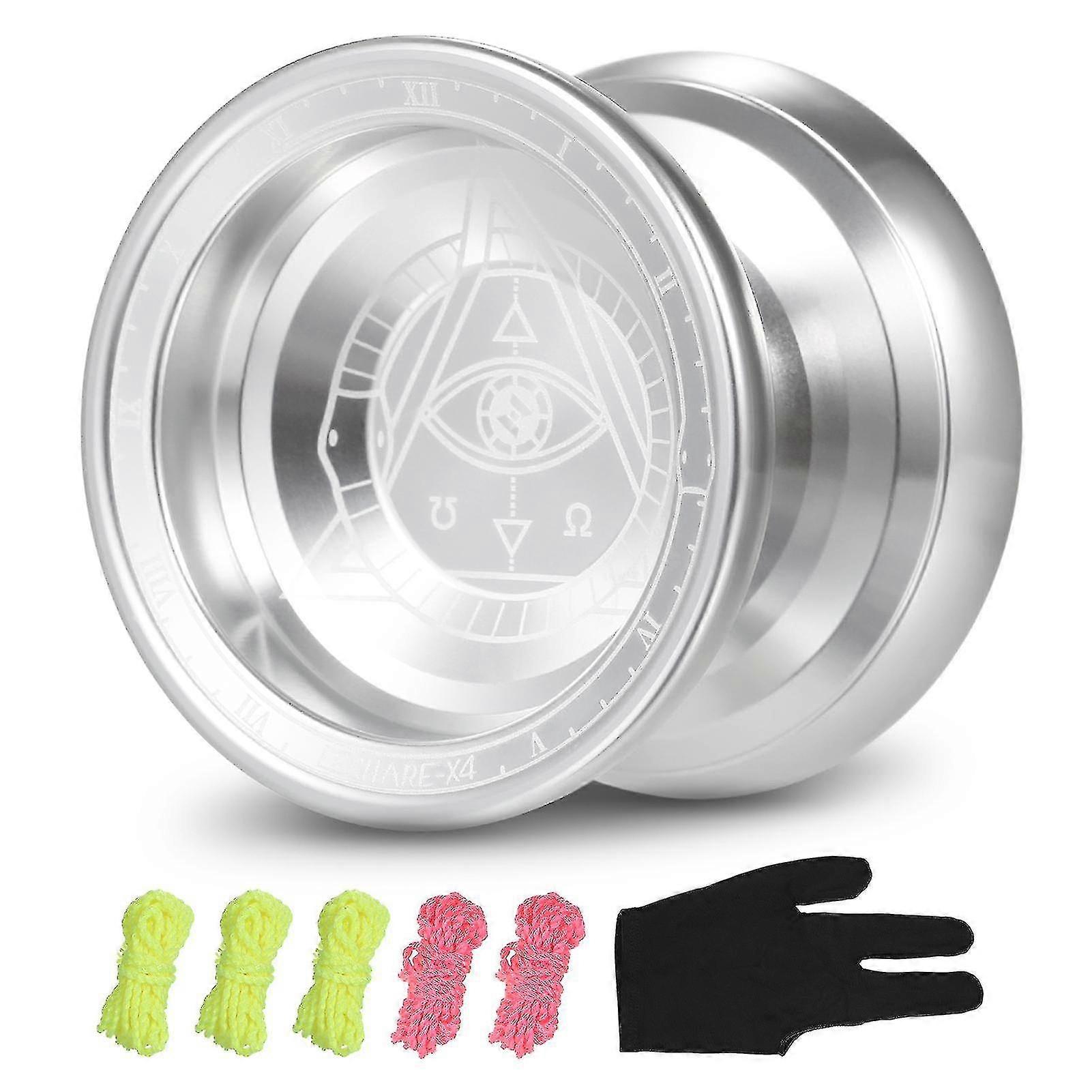 Professional Yoyo Competitive Aluminum Yoyo Ball Yo Yo Gift With Strings And Glove