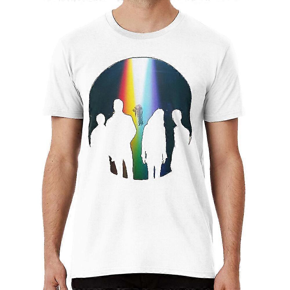 Φανταστείτε ότι οι δράκοι εξελίσσονται Crew Neck T-Shirt id bands καπνός και καθρέφτες