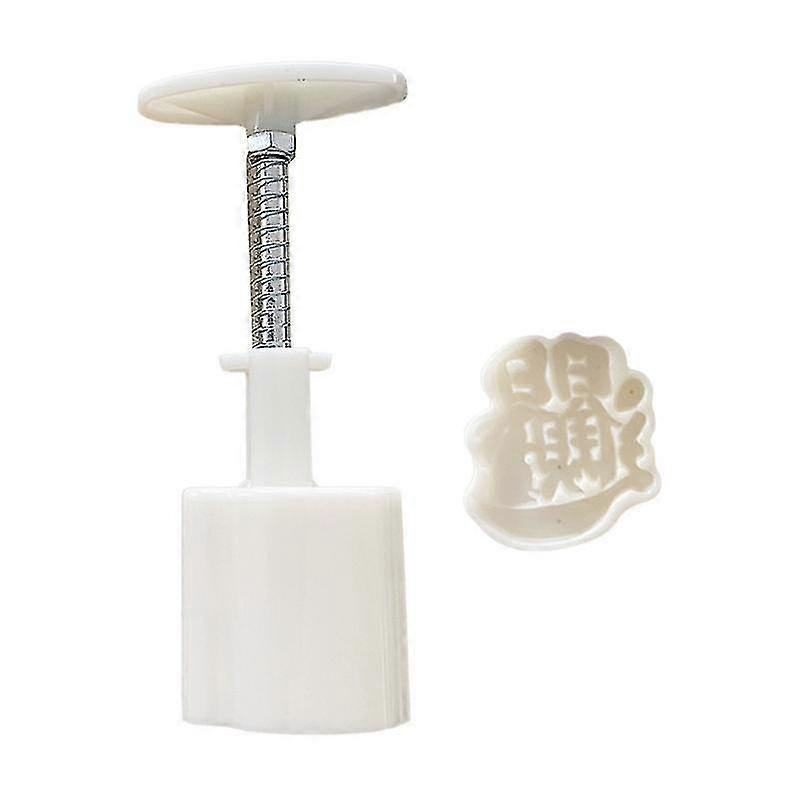 Chinese Rabbit Shape Cake Mould Hand Pressure Cookies Cutter Smooth Enjoy Fun