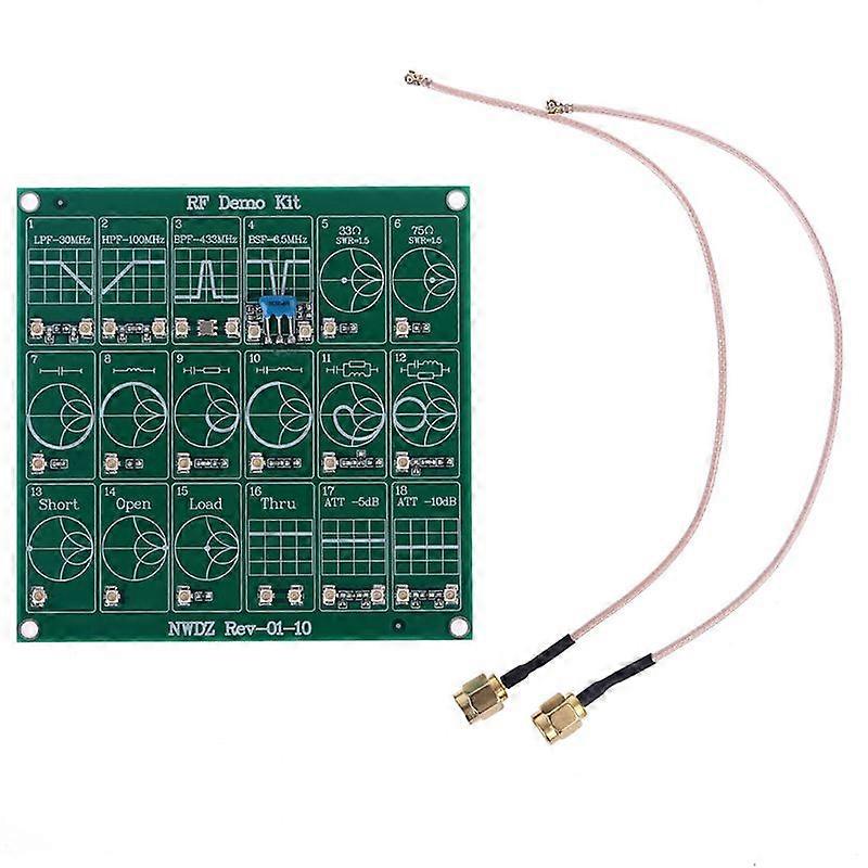Zestawy demonstracyjne RF NanoVNA RF Test Board Vector Analyzer Web Testboard Filter Module