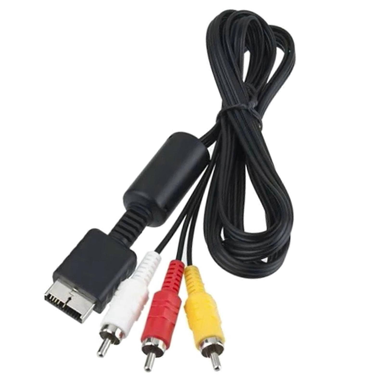 Multi Component Games Audio Video AV Cable to RCA for  for PS2 Cable Console TV Game Computer Cable Accessories