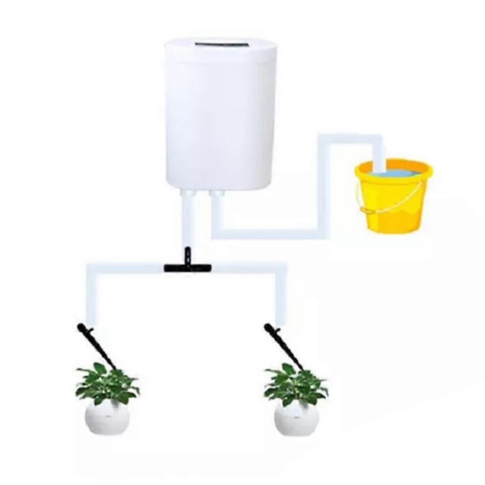 2 Head Pump Timer System Outdoor Automatic Watering Pump Controller Flowers Plants Home Sprinkler Drip Irrigation Device