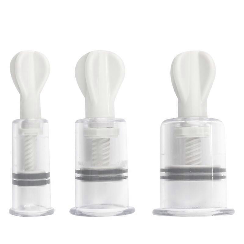 3 Pices Mamelon Aspirateur Manuel Mamelon Pompe Sucker Correcteur Du Sein Enhancer largissement Clitoris Masseur pour Allaitement Maternel Soins Infir