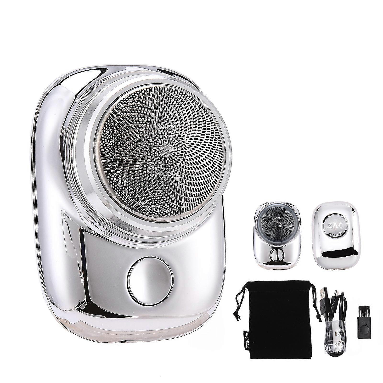 Electric Razor for Men,Mini-Shave Portable Electric Shaver, Pocket Size Portable Shaver Wet and Dry Mens Razor,100% New