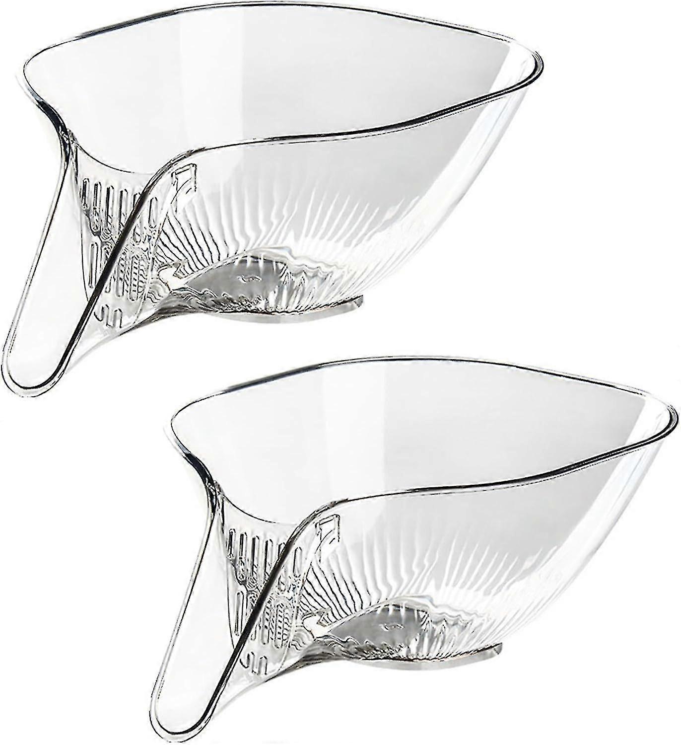 2PCS Drain Basket Funnel for Kitchen Sink, Multi Functional Drain Basket, Strainer Basket Drain Bowl with Funnel Xixi