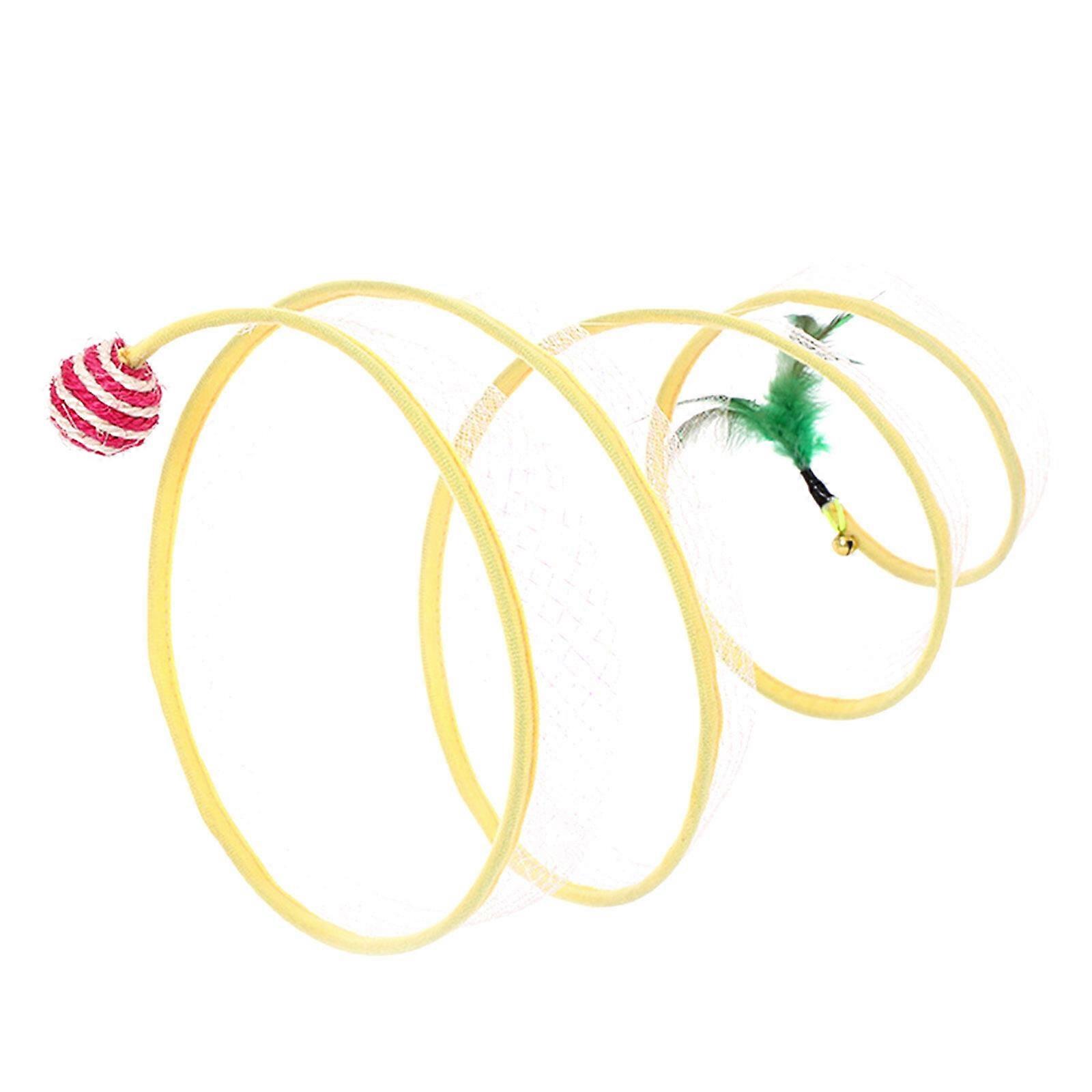 Best Sellers-Cat Tunnel S Way Cat Tunnels for Indoor Cats  Collapsible Cat Play Tunnel Interactive Toy Maze Cat Tunnel Pet Cat Toy