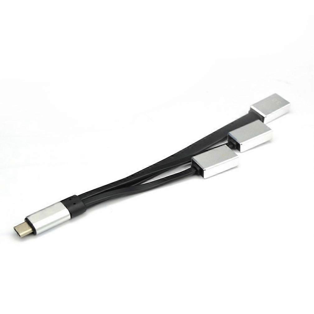 Type C Male To 3 USB 3.0/2.0 Female 4in1 Hub Splitter Cable