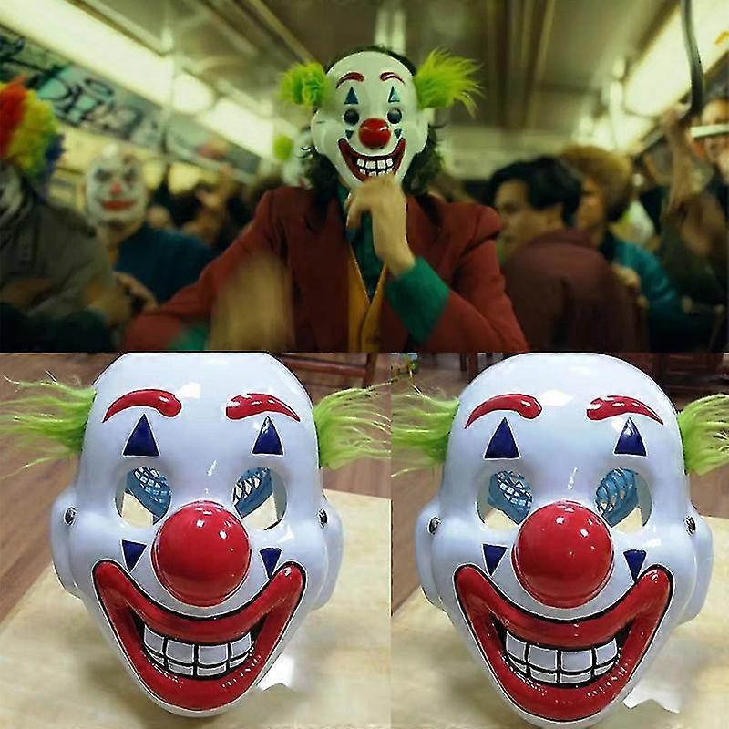 2019 מסכת ג'וקר חואקין פיניקס ארתור פלק Pvc מסכות ליל כל הקדושים קוספליי סרט אביזר באיכות גבוהה
