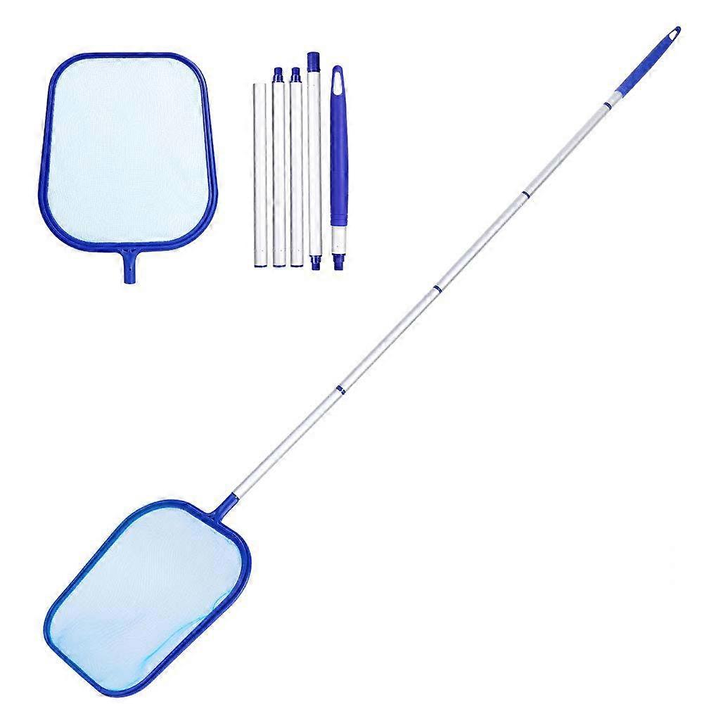 Leaf Skimmer Cleaning Pool Fishing Net with Telescopic Pole