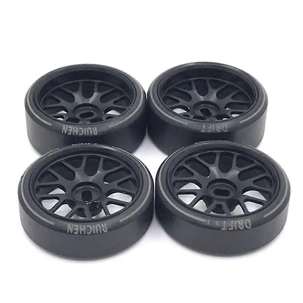 4st Metallfälg Hårdplast Drift Däck Däck,2