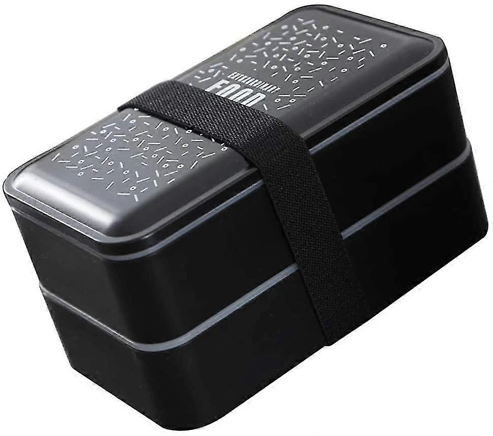 Double Layer Lunch Box Light Lunch Tableware Suitable For Travel Picnic