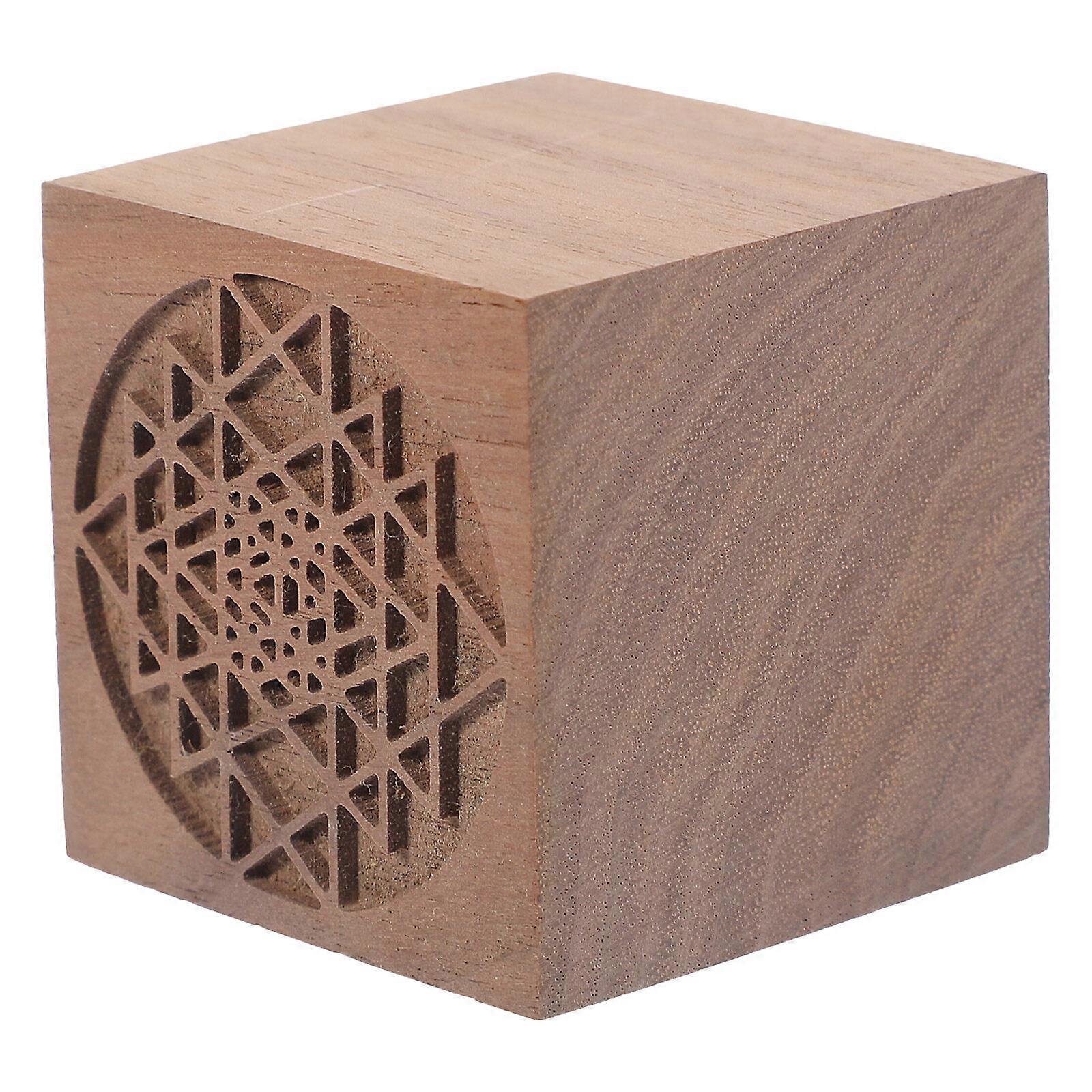 Essential Oil Diffused Wood Block Aroma Diffuser Essential Oil Replacement Diffuser