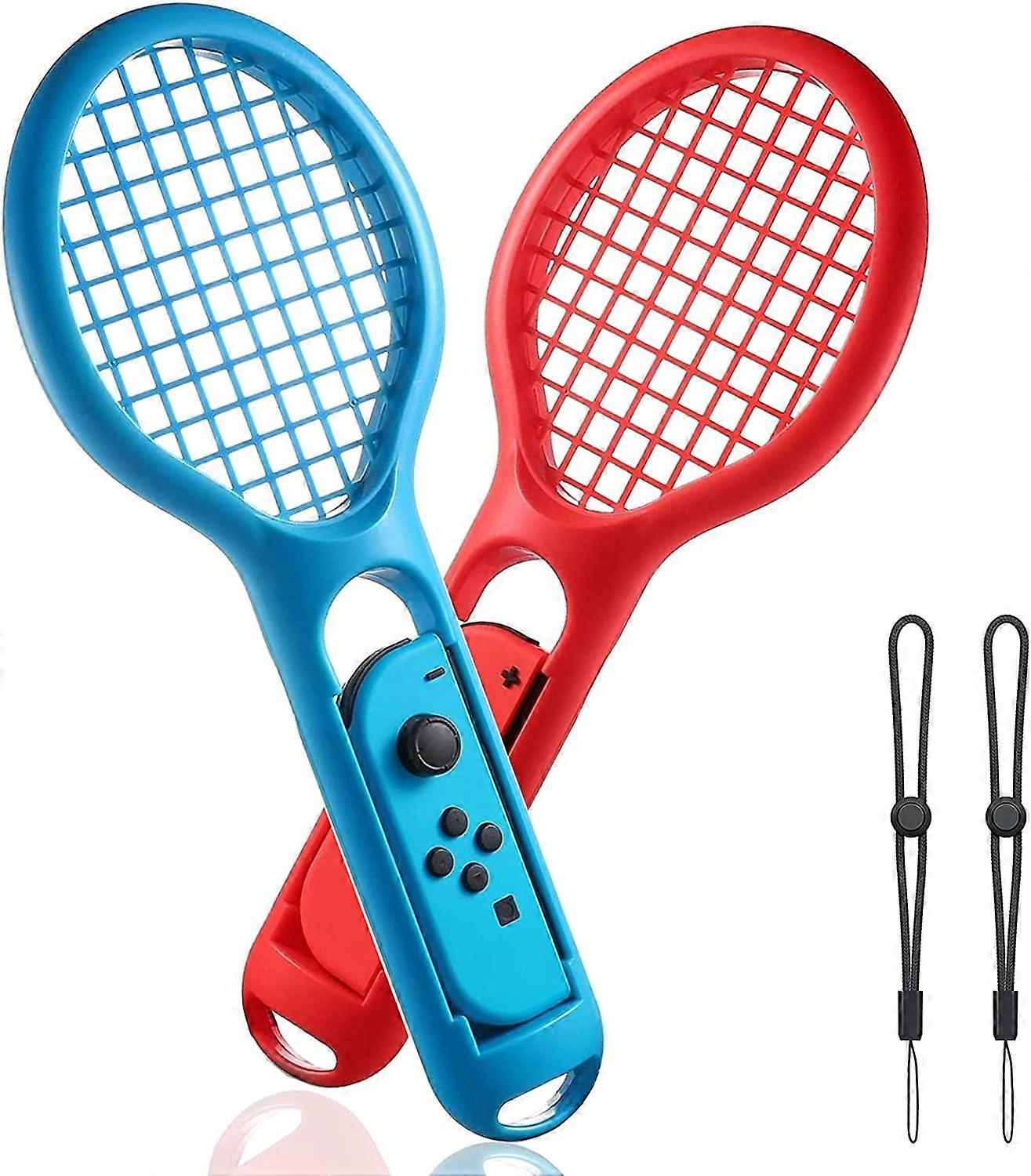Tennis Racket for Nintendo Switch Joy Con Controller - (2 Pack) Accessories Compatible