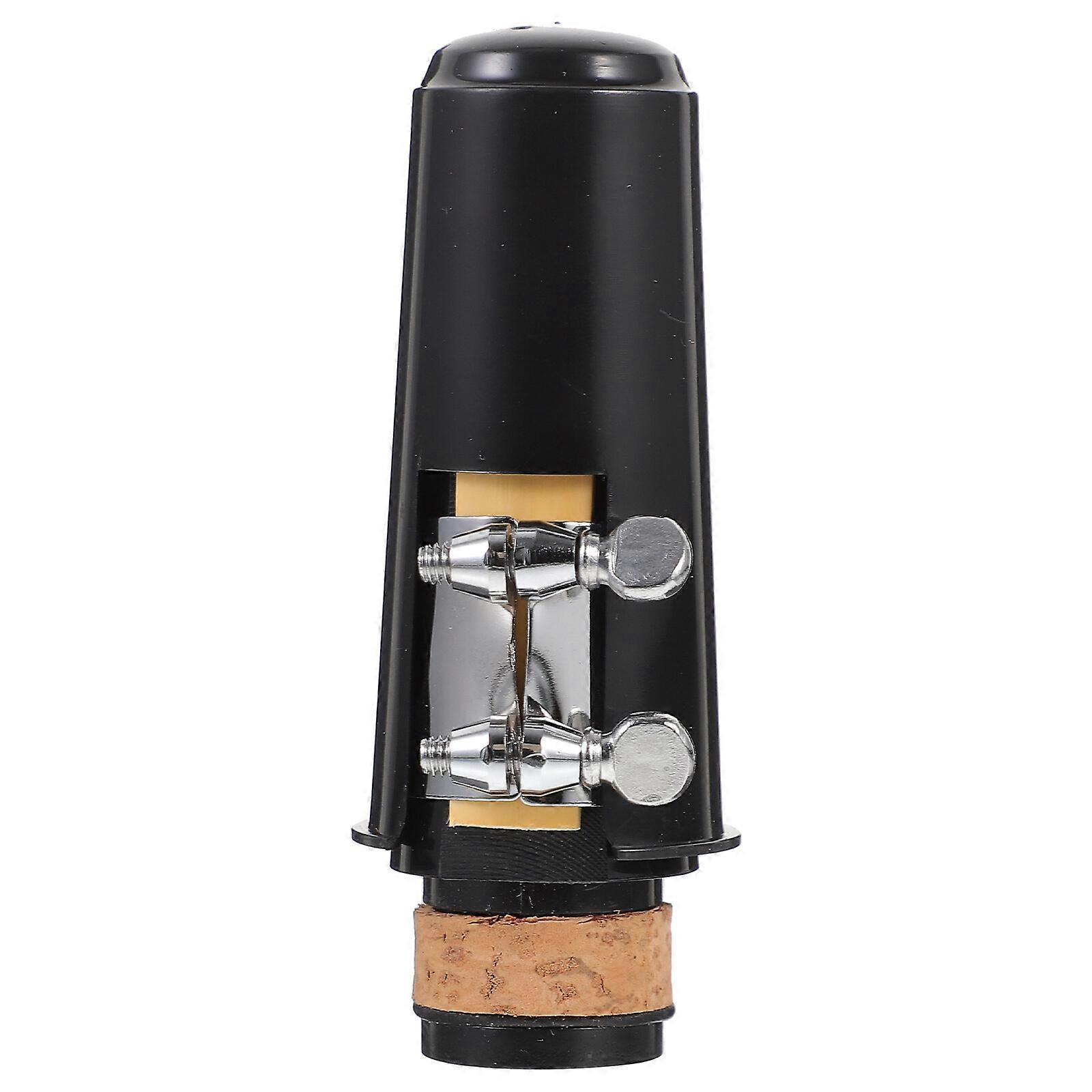 1 ensemble d’embouchure de clarinette Kit d’embouchure de clarinette à vent Ligature d’embouchure d’embouchure de clarinette et capuchon Clarinette fournitures
