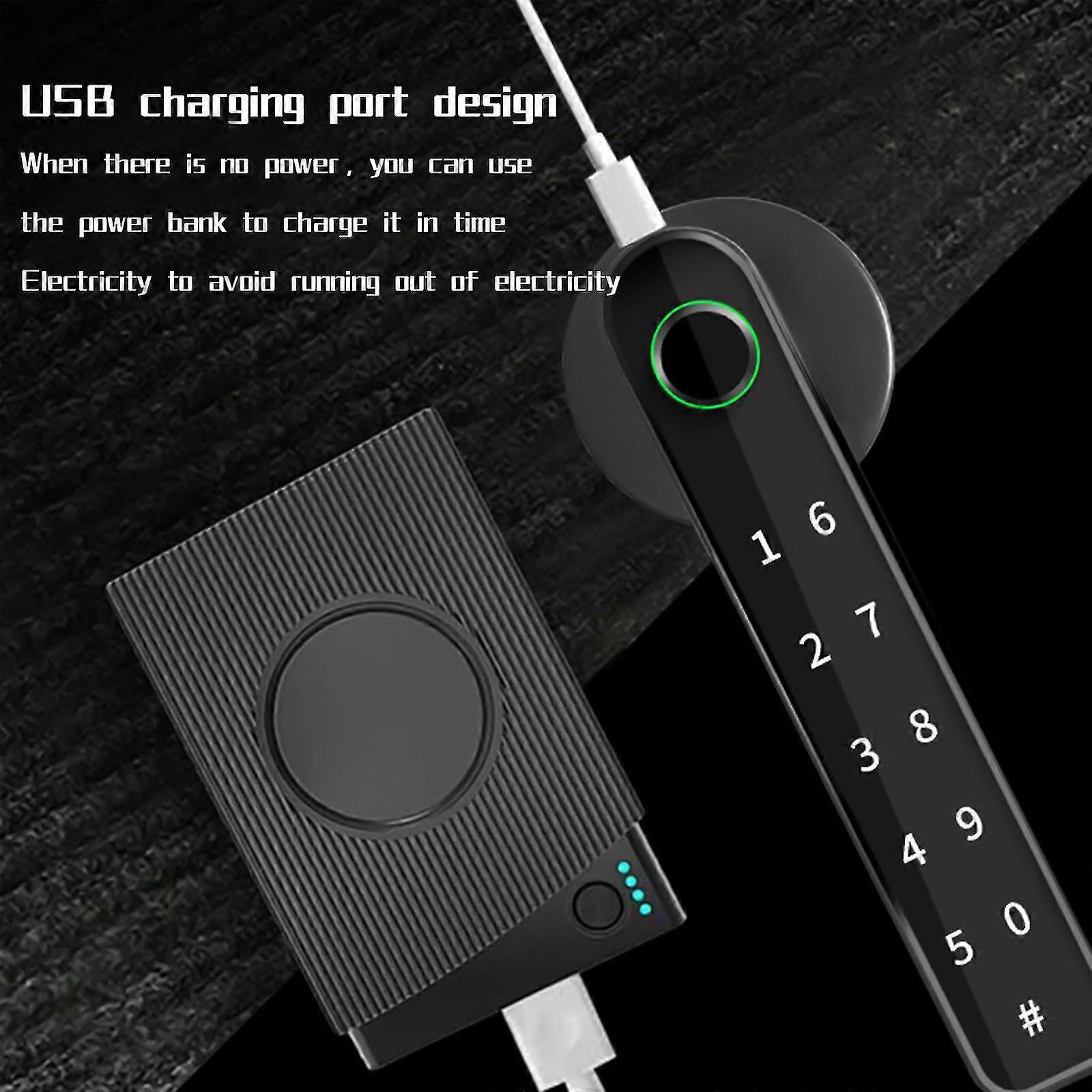 Image showcasing 3 In 1 Smart Door Lock, Keyless Fingerprint,password Lock,easy Install ...