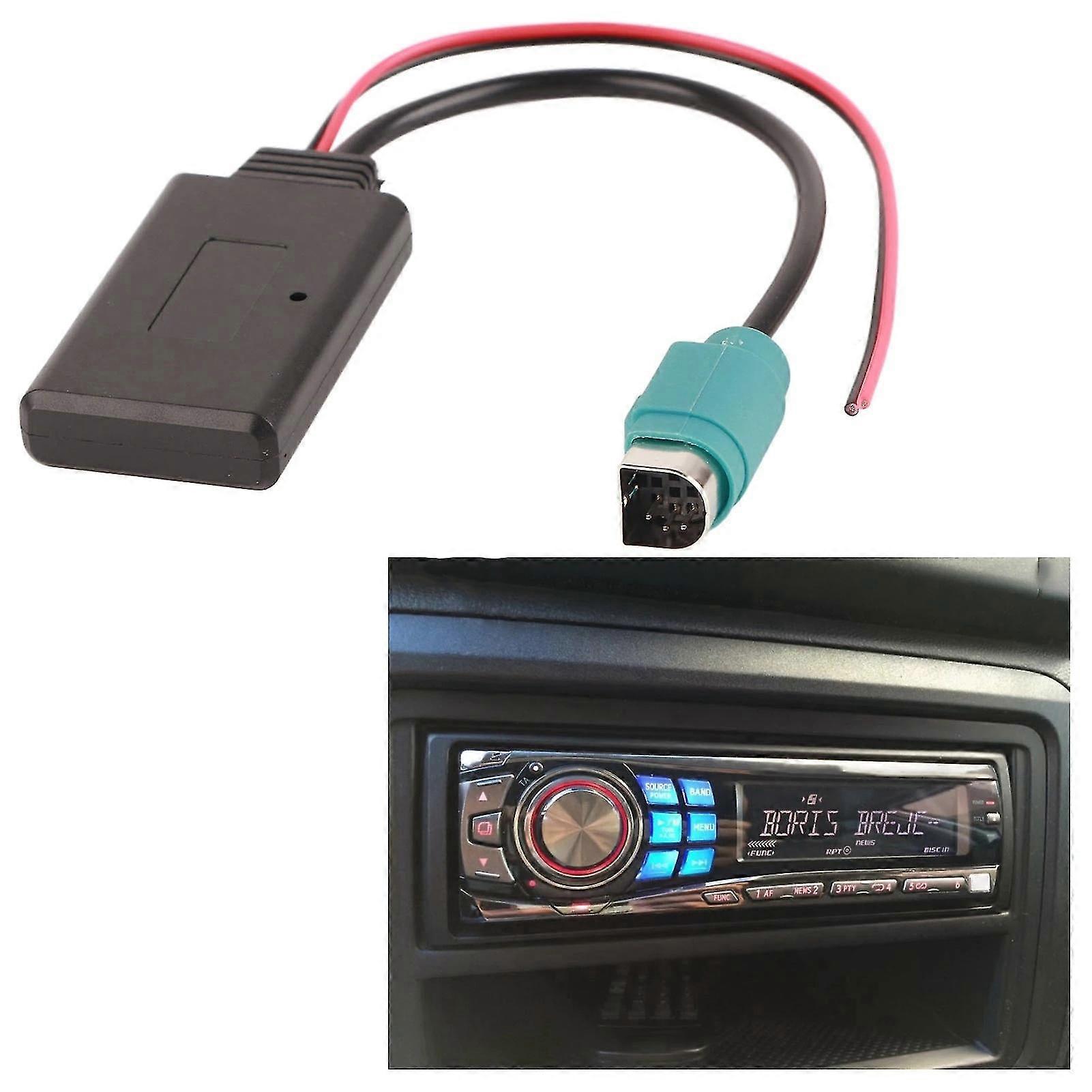 Car Bluetooth Module AUXIN Cable Wireless Audio Adapter Replacement For Alpine IDAX001 IVA205R