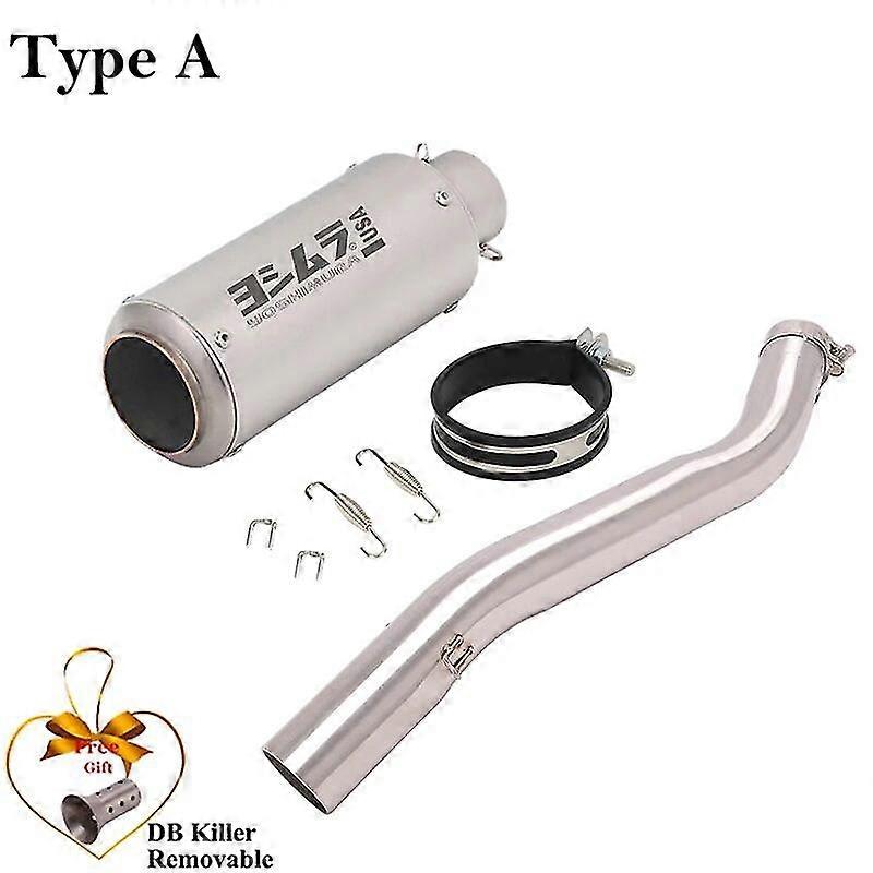 Εξαίσιος σωλήνας εξάτμισηςΓια Honda CBR600 F4 1999-2000 CBR600 F4i 2001 - 2007 Τροποποιημένος σωλήνας μεσαίων συνδέσμων σιγαστήρων εξάτμισης σιγαστήρων εξάτμισης μοτοσικλετών μοτοσικλετών