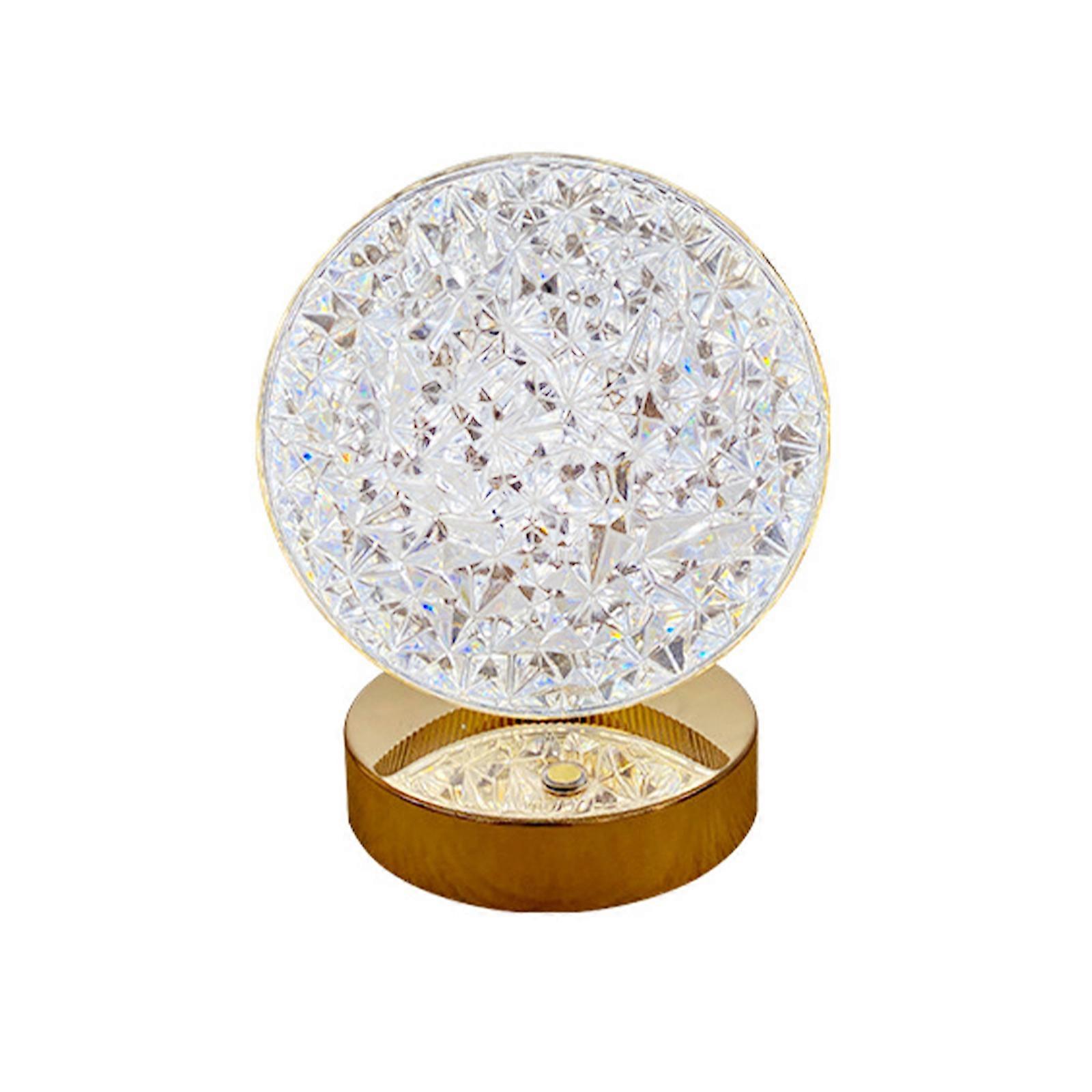 Metal LED Table Lamp USB Moon Star Touch Sensor Night Light Atmosphere Lamp