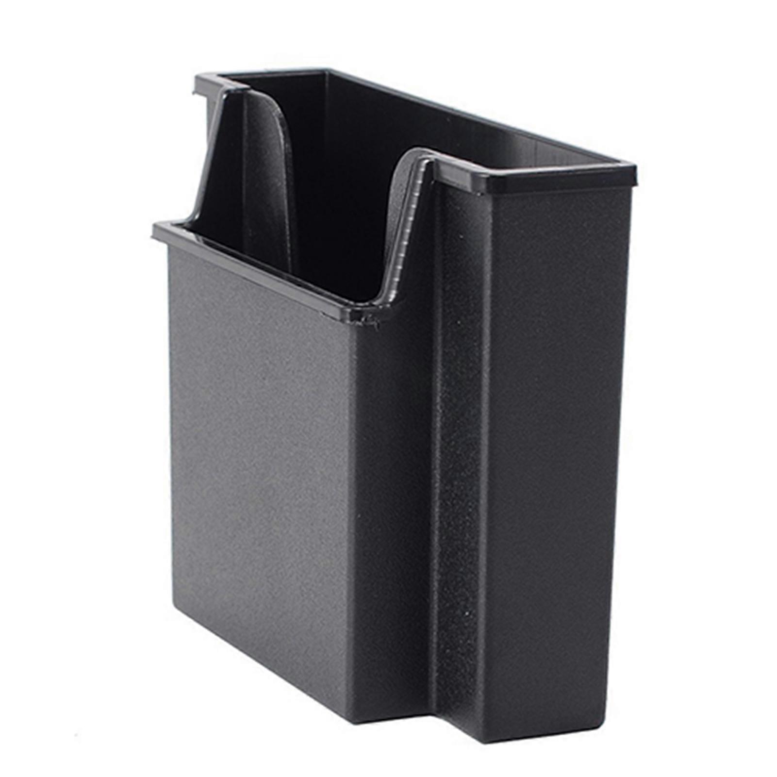 Cell Phone Box Multifunctional Seat Side Box Black Mini Storage Case for Car