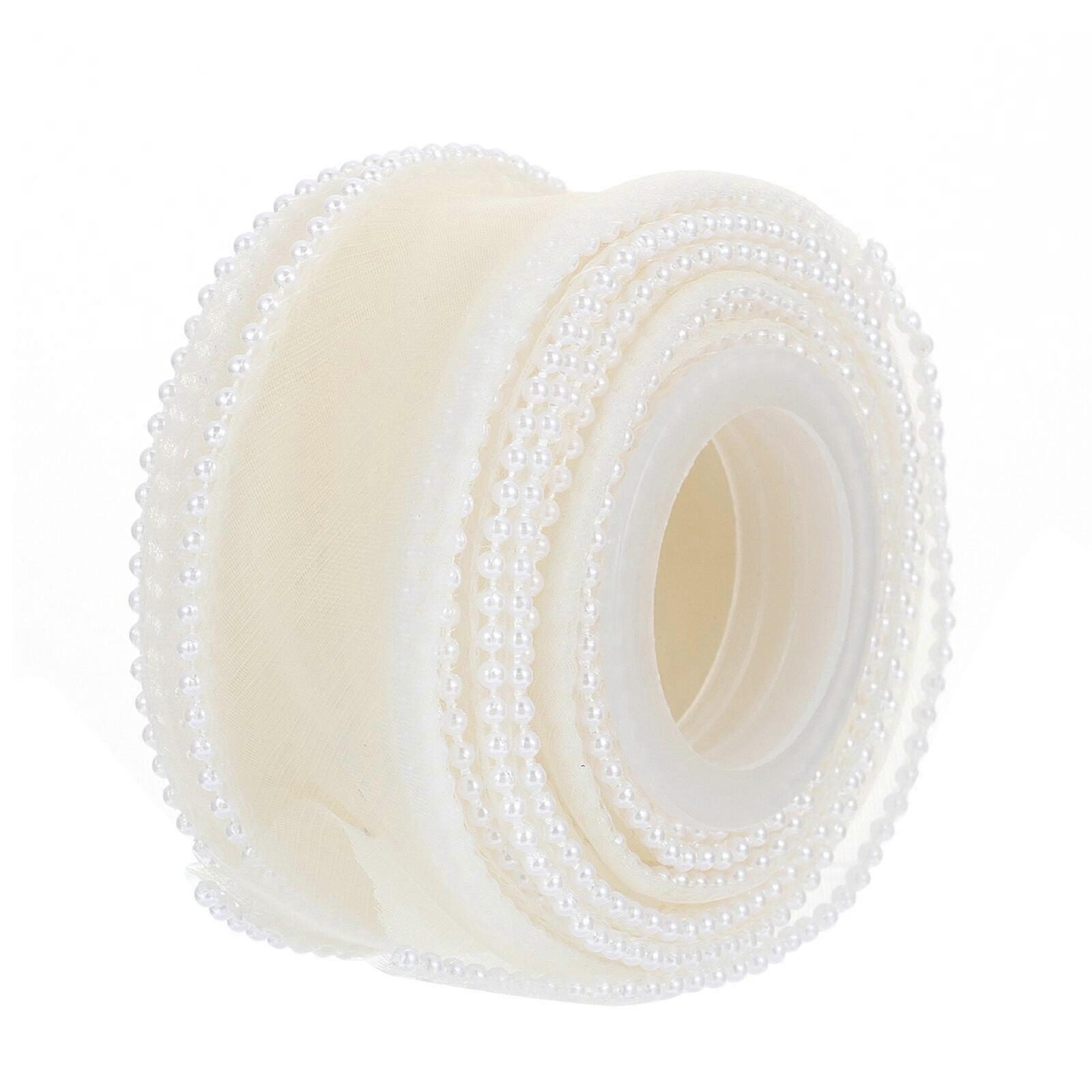 花のギフトボックス手作りリボンヴィンテージレースリボンシアーシフォンリボンライトイエローシアーリボン