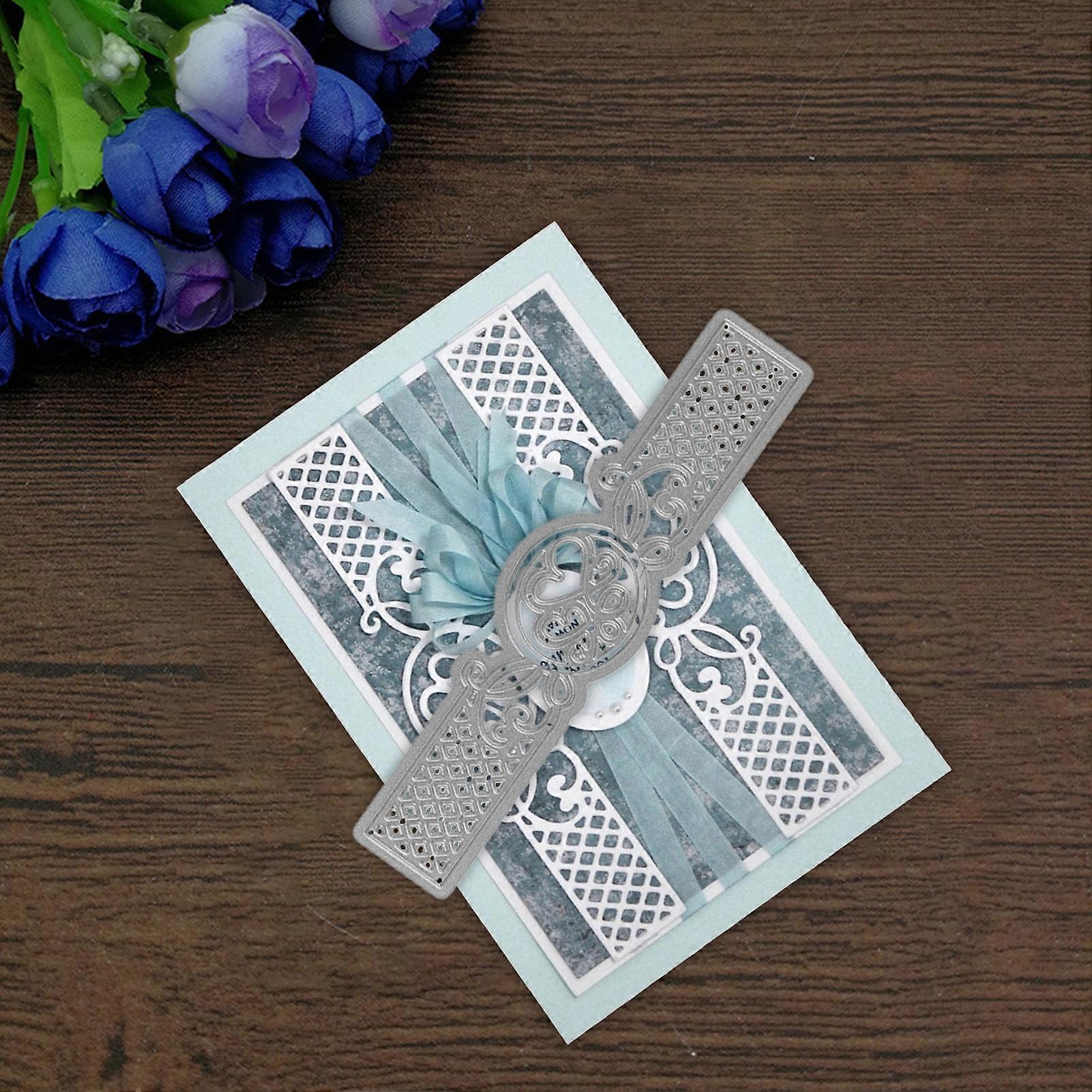 Flower Lace Edge Cutting Die Stencil Template Paper Embossing Tool DIY Scrapbook for Greeting Cards mengxi