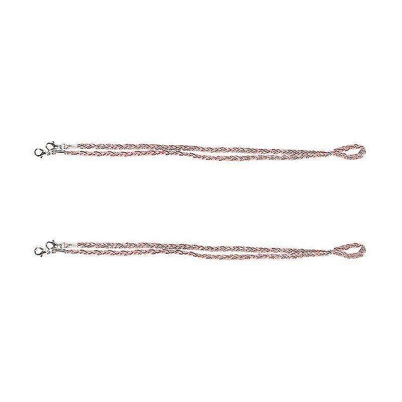63X1X1CM Pink Eyewear Straps & Chains 1 Set Of 2 Pcs Colorful Mask Glasses Strap Simple Eyeglasses R