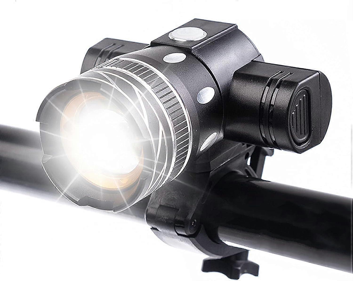 Lyseste oppladbare LED-sykkellys - 5000 lumen 3 moduser vanntett