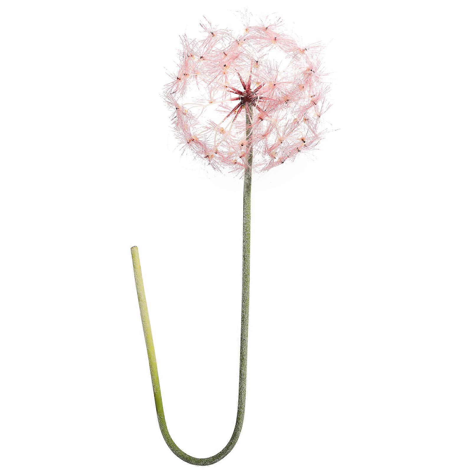 Künstlicher Löwenzahn Simulation Löwenzahn Weißer Kunststoff Eisendraht Gefälschte Blumen