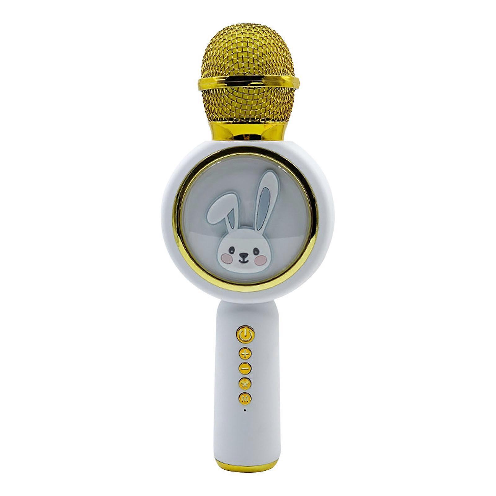Home Microphone Bluetooth Audio Integrated Wireless Microphone Karaoke Host Singing Mobile Phone Sing Song