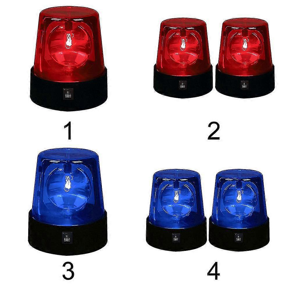 3 polegadas Stage Effect Beacon 360 graus girando Desktop Lamp Strobe Light Mini Led
