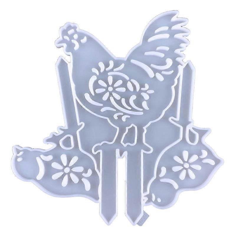 תוויות צמחים תבניות שרף תגי גן תבניות סיליקון סמן צמח בצורת בעלי חיים