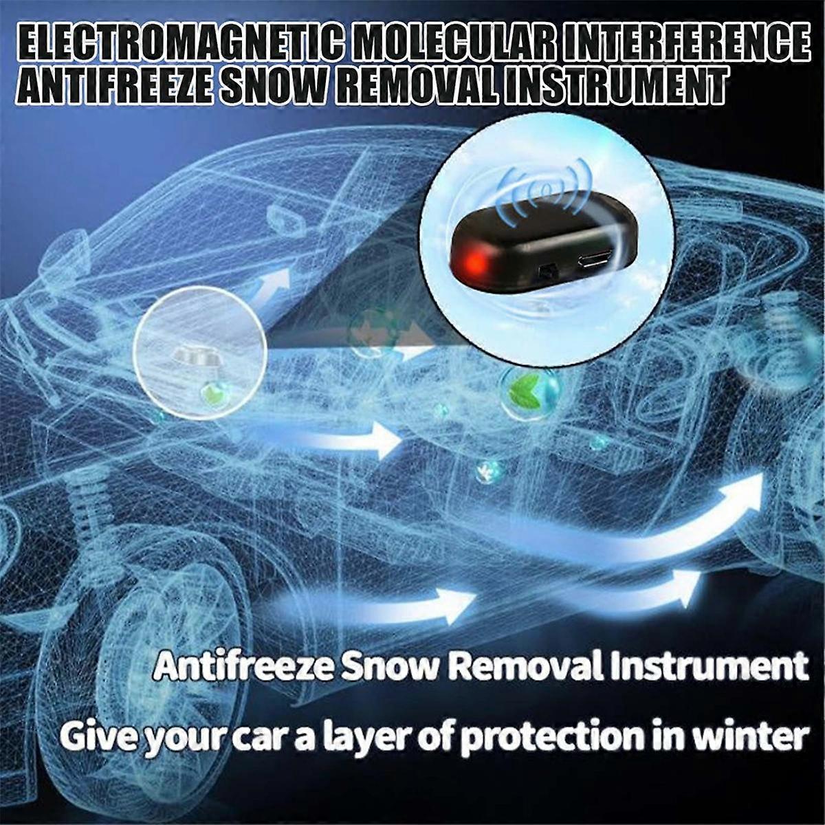 Solar Car Windshield Deicer, Anti-Freeze Electromagnetic Molecular Microwave Technology, Efficient
