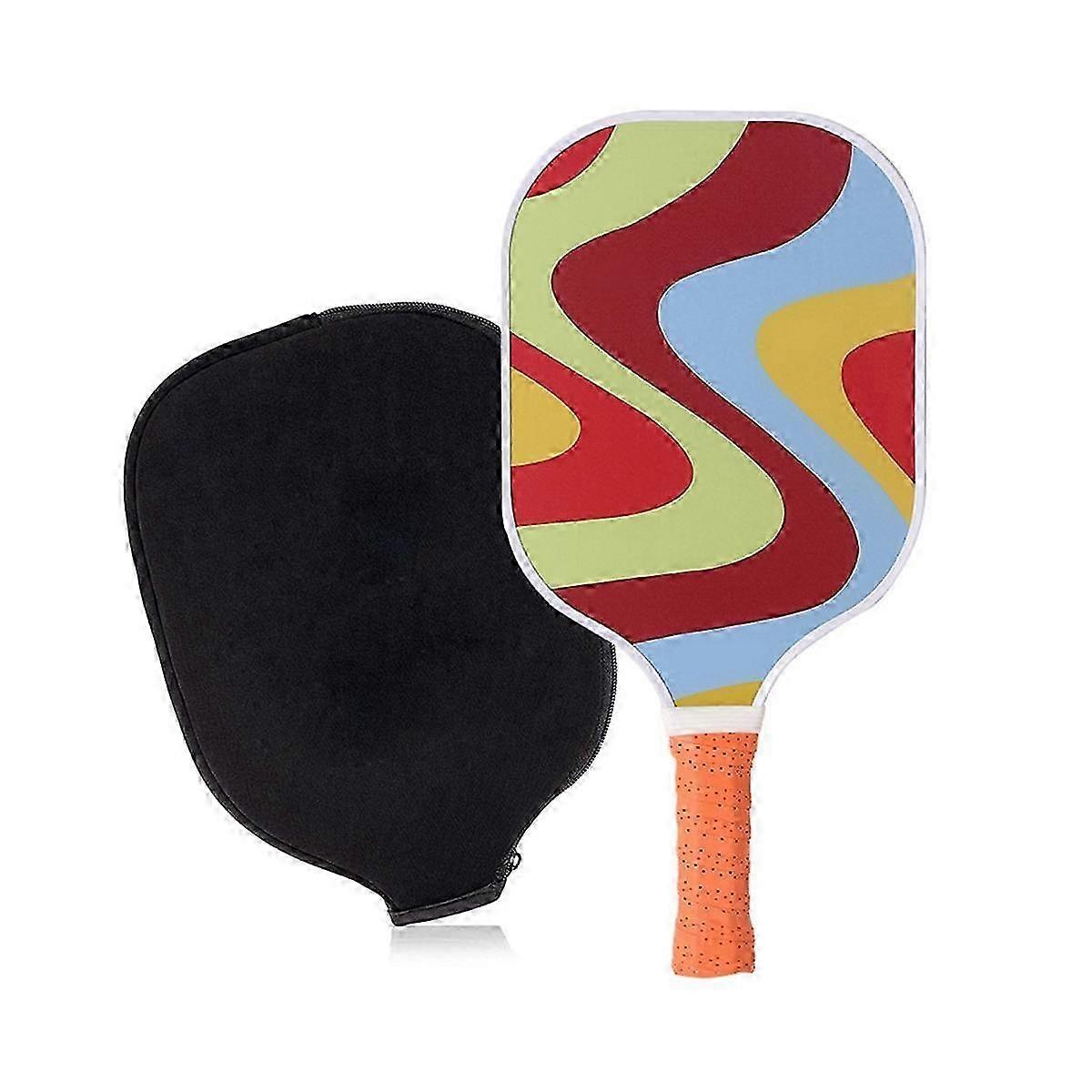 مضارب Pickleball المحمولة PickleBall مجداف دائم مضاد للانزلاق مقاوم للاهتراء للبالغين المبتدئين