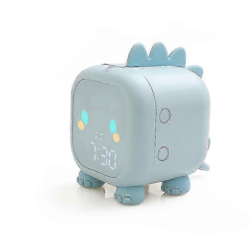 Digital Kids LED Alarm Clock with Adjustable Nightlight Timer, Blue