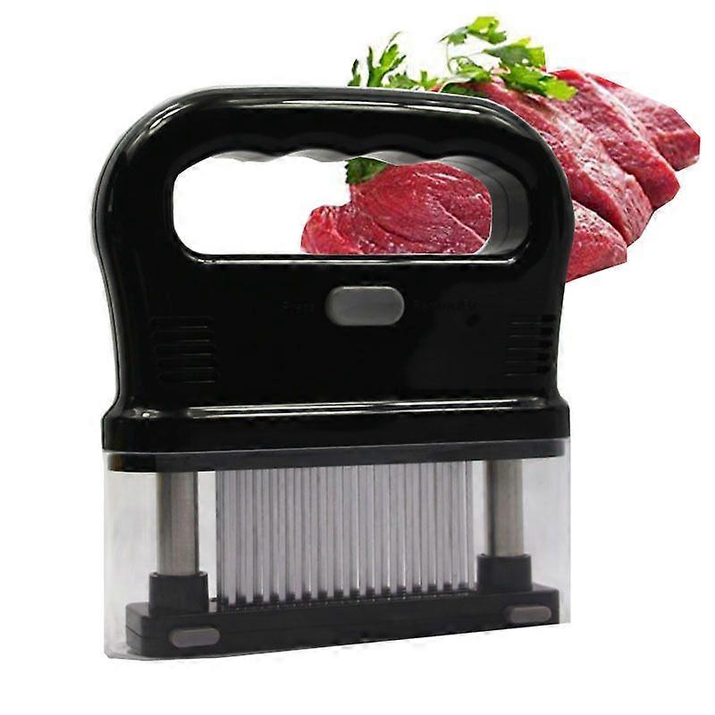 Stainless steel steak beef tendon tenderizer pork chop pork floss needle with lid pine removeable