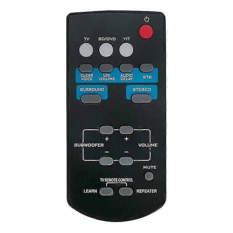 FSR60 WY57800 Replace Remote Control for Soundbar -1010 YAS-101 YAS-101BL YAS-CU201 ATS1010 YAS101
