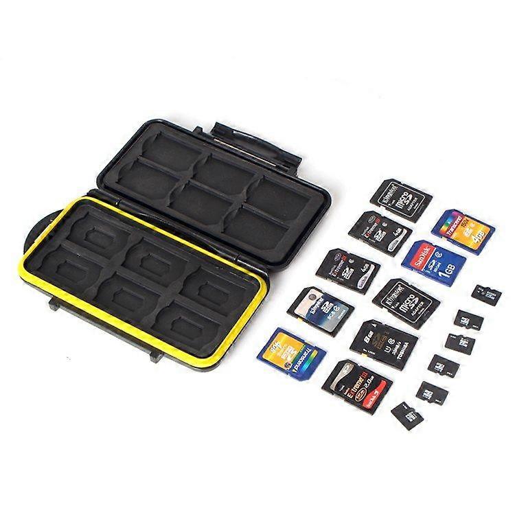 SBSGV MC-CF/SD/MSD8 Rugged Water-resistant Memory Card Case,2Pcs