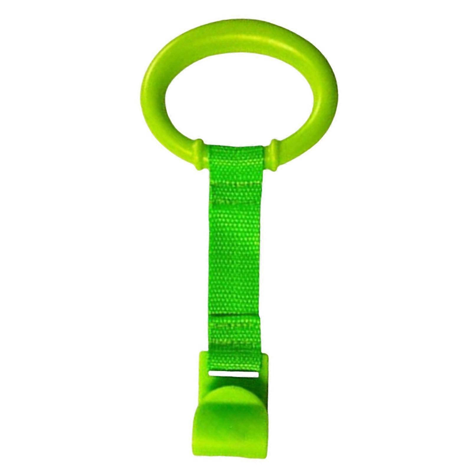 FONDOTIN Pull Rings Playpen Tools Pink 4Pcs Standing Assistance