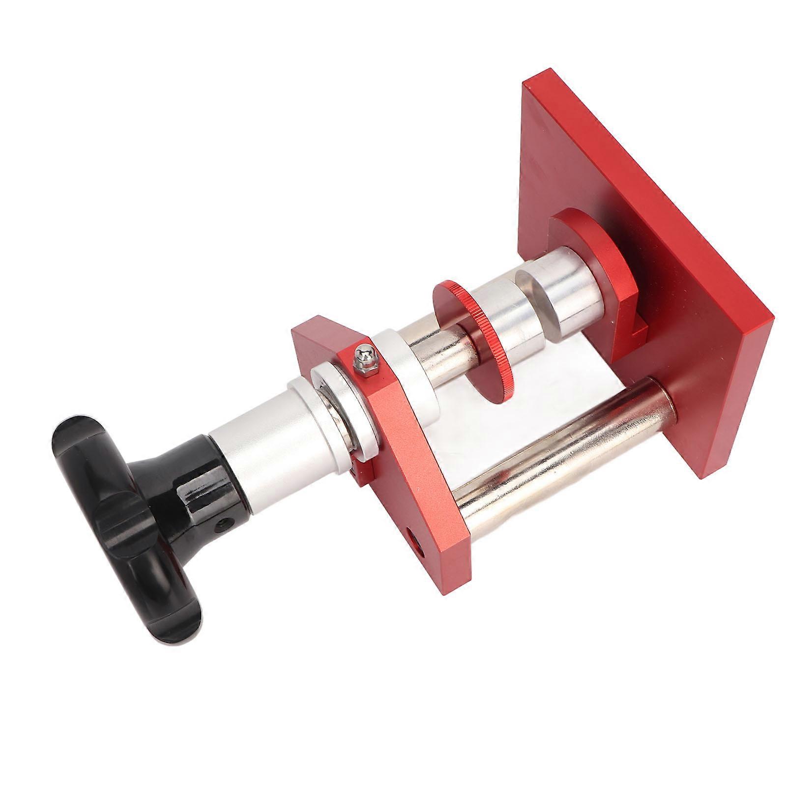 DTCY Watch Case Press Tool Red Compact Portable Easily Control Watch Press Closer for Professional Use