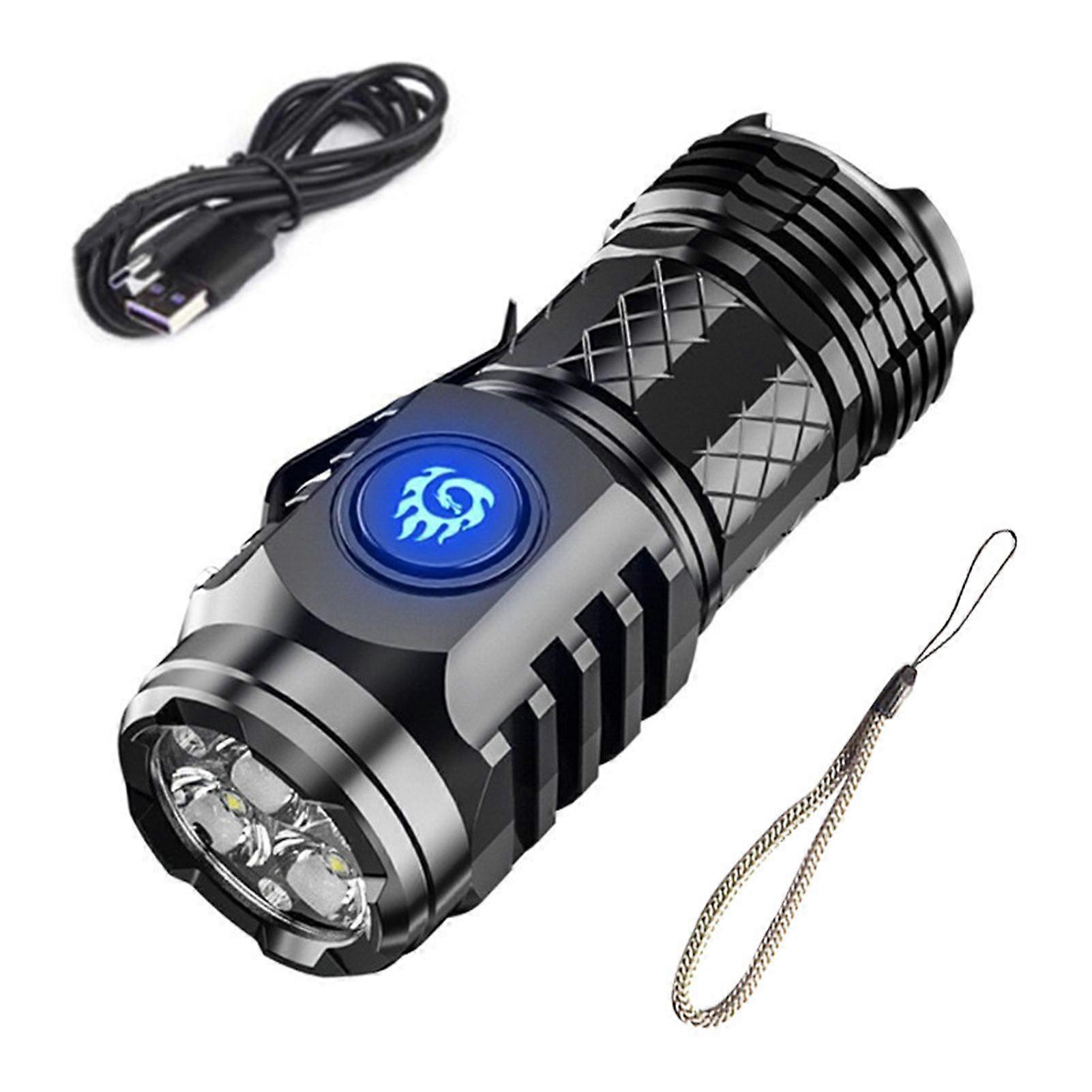 Qinghai Mini LED Flashlight with Multiple Lighting Modes Waterproof High Lumens Super Bright Compact Size Emergency Light LED Torch