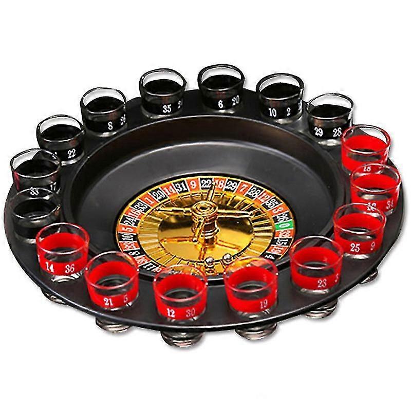 Drinking Game Roulette Set With 16 Shot