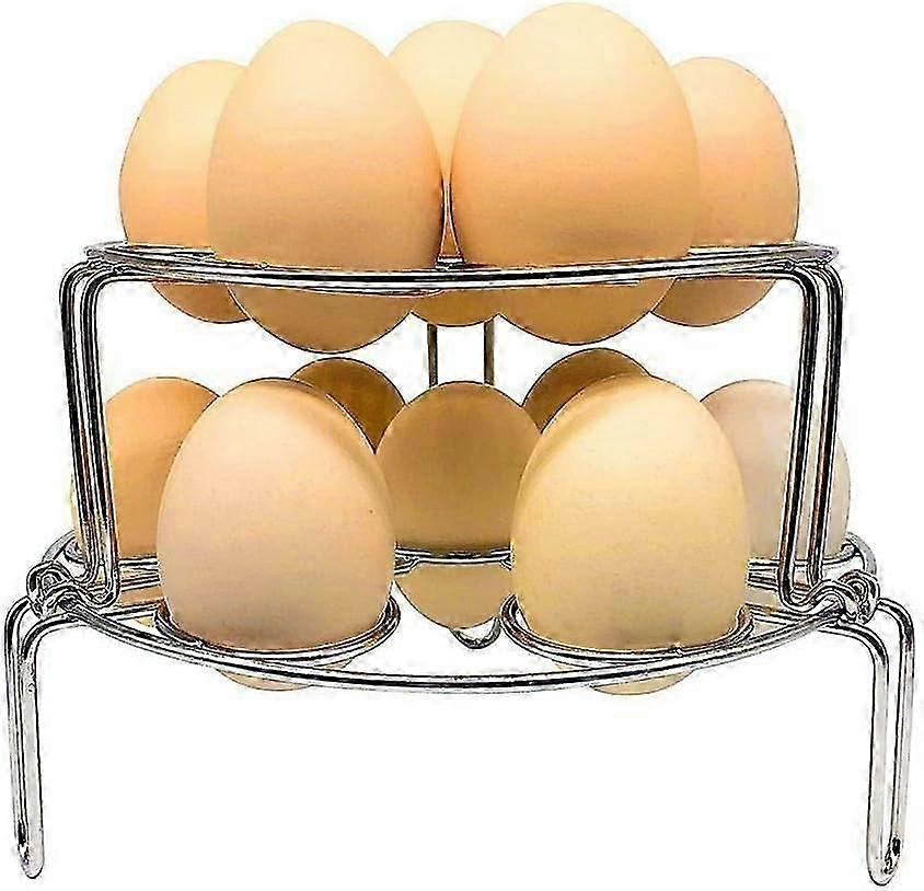 Stainless Steel Egg Steamer Rack for Instant Pot, Pressure Cooker ...