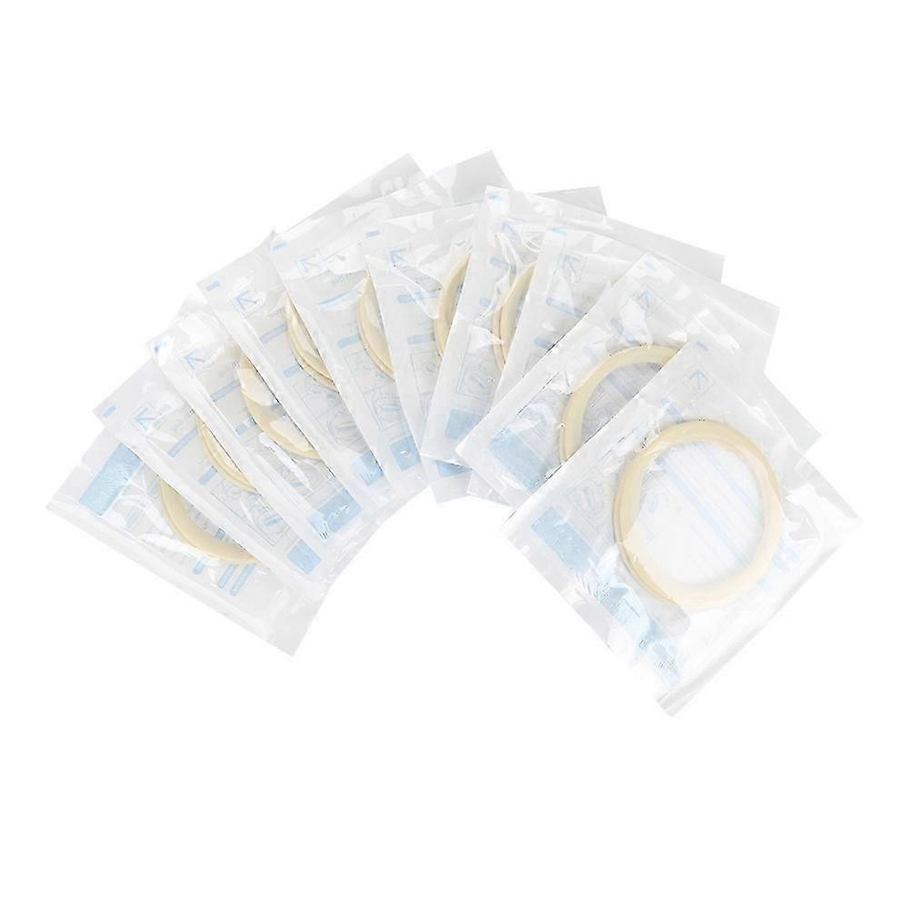 Lot De 10 écarteurs Buccaux En Caoutchouc Pour Dentiste - Accessoire Dentaire