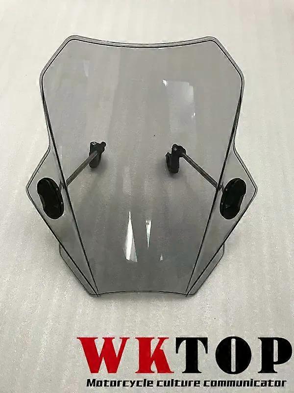 compatible for SUZUKI    Universal Motorcycle Windscreen Windshield Covers Screen Smoke Lens Motorbikes Deflector MAXP