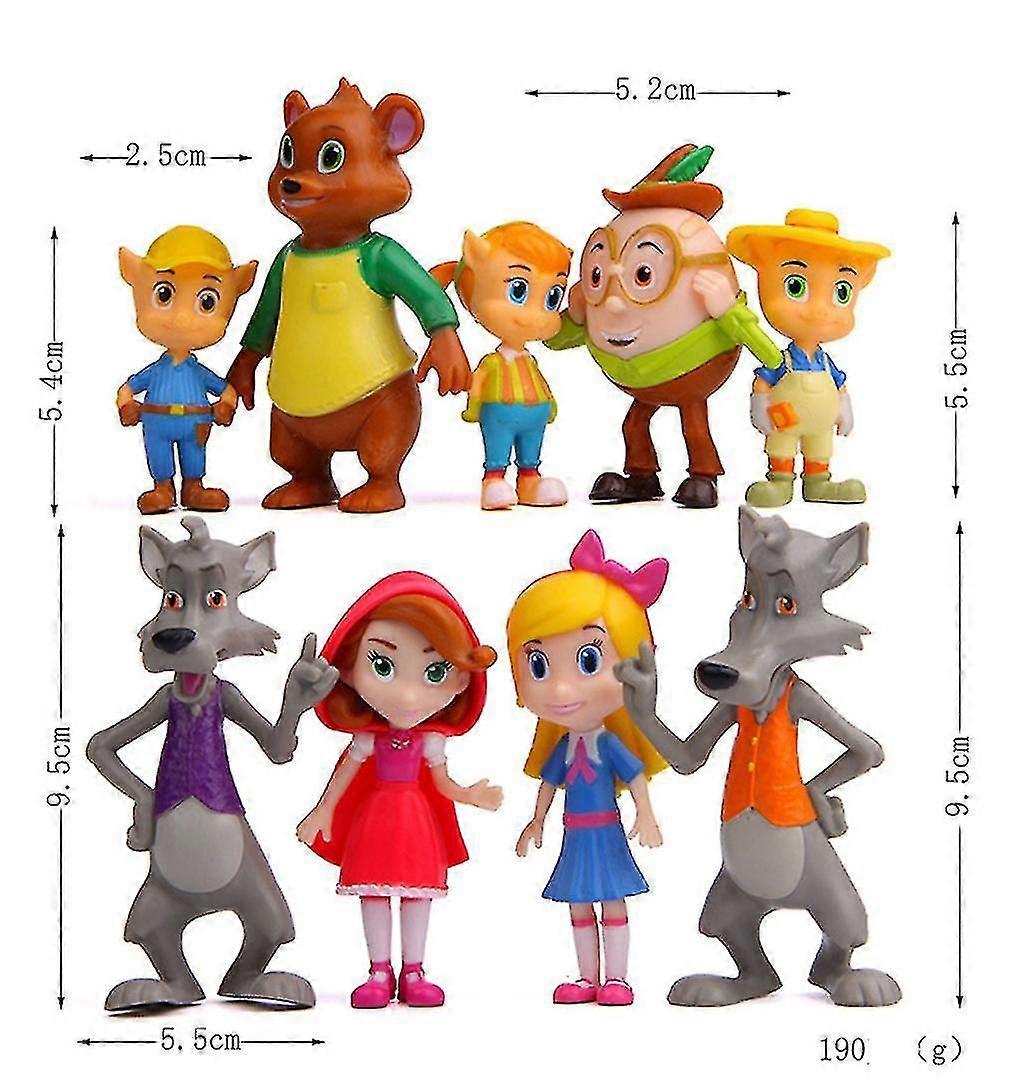 Wolf Is Coming Mini Figure Toy 9pcs