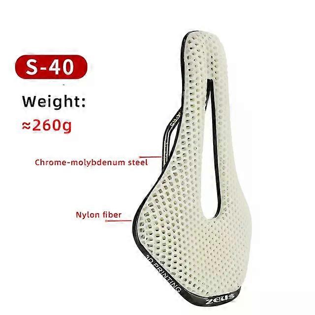 Bicycle 3D Printing Saddle Carbon Fiber Rails Ultra-light 174g Hollow Comfortable Road Bike MTB Honeycomb Cushion