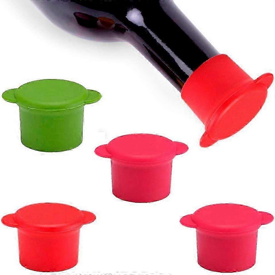 Kitchenware Wine Bottle Caps Reusable and Unbreakable Set of 5