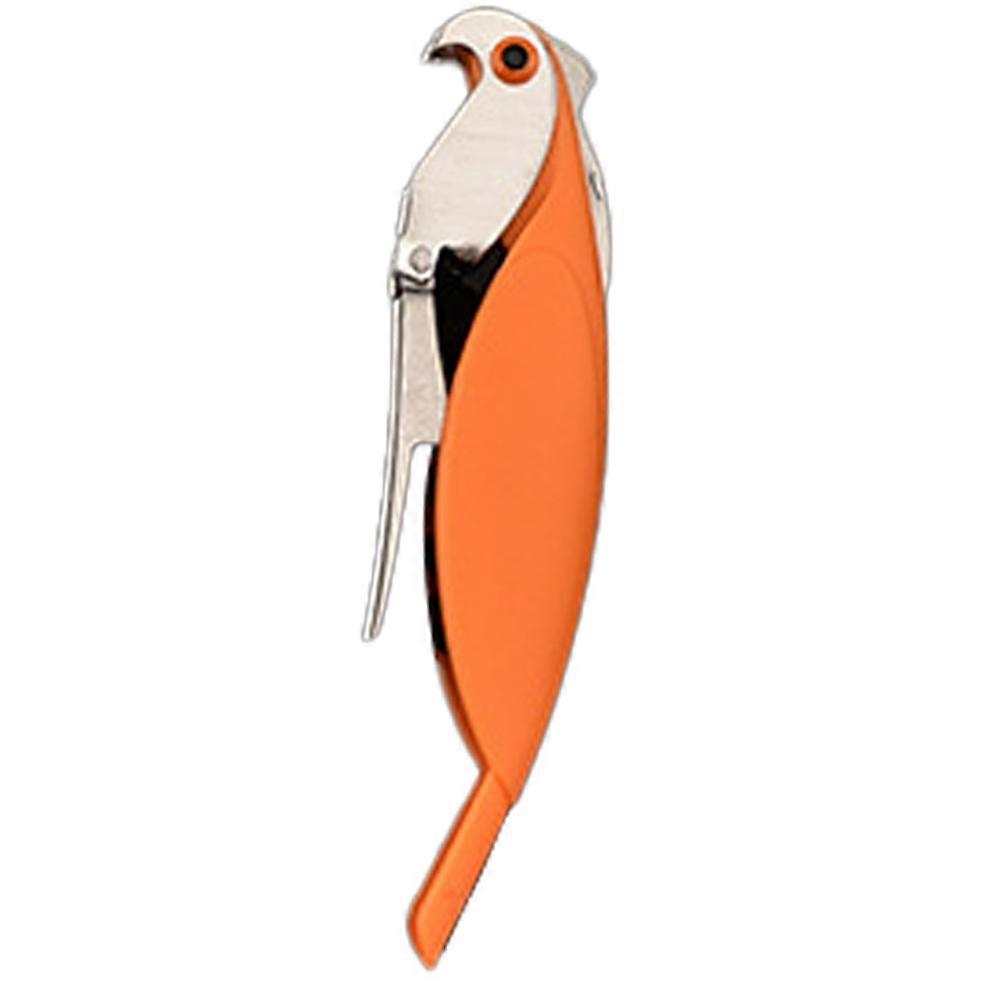 Parrot-shaped bottle opener, waiter's corkscrew