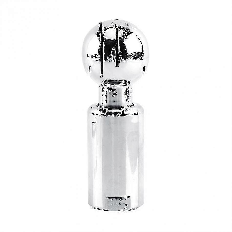 304 Stainless Steel Rotating Spray Ball With Internal Thread 360 Degree Rotating Cleaning Ball Rotating Spray Nozzle For Cans 3/4 Inch Sanitary Stainl